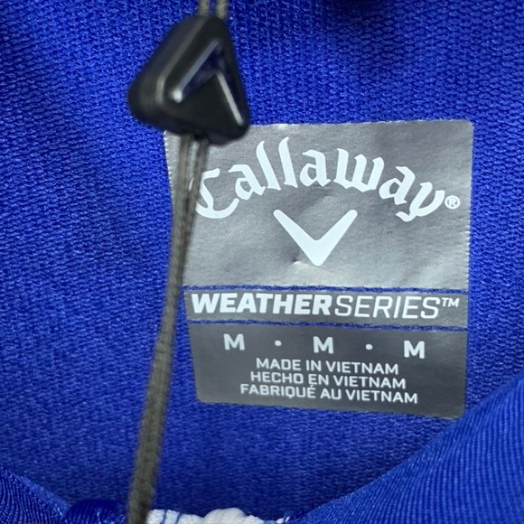 Callaway Royal Blue Outlast Premium Mid-Layer Pull - Picture 12 of 13